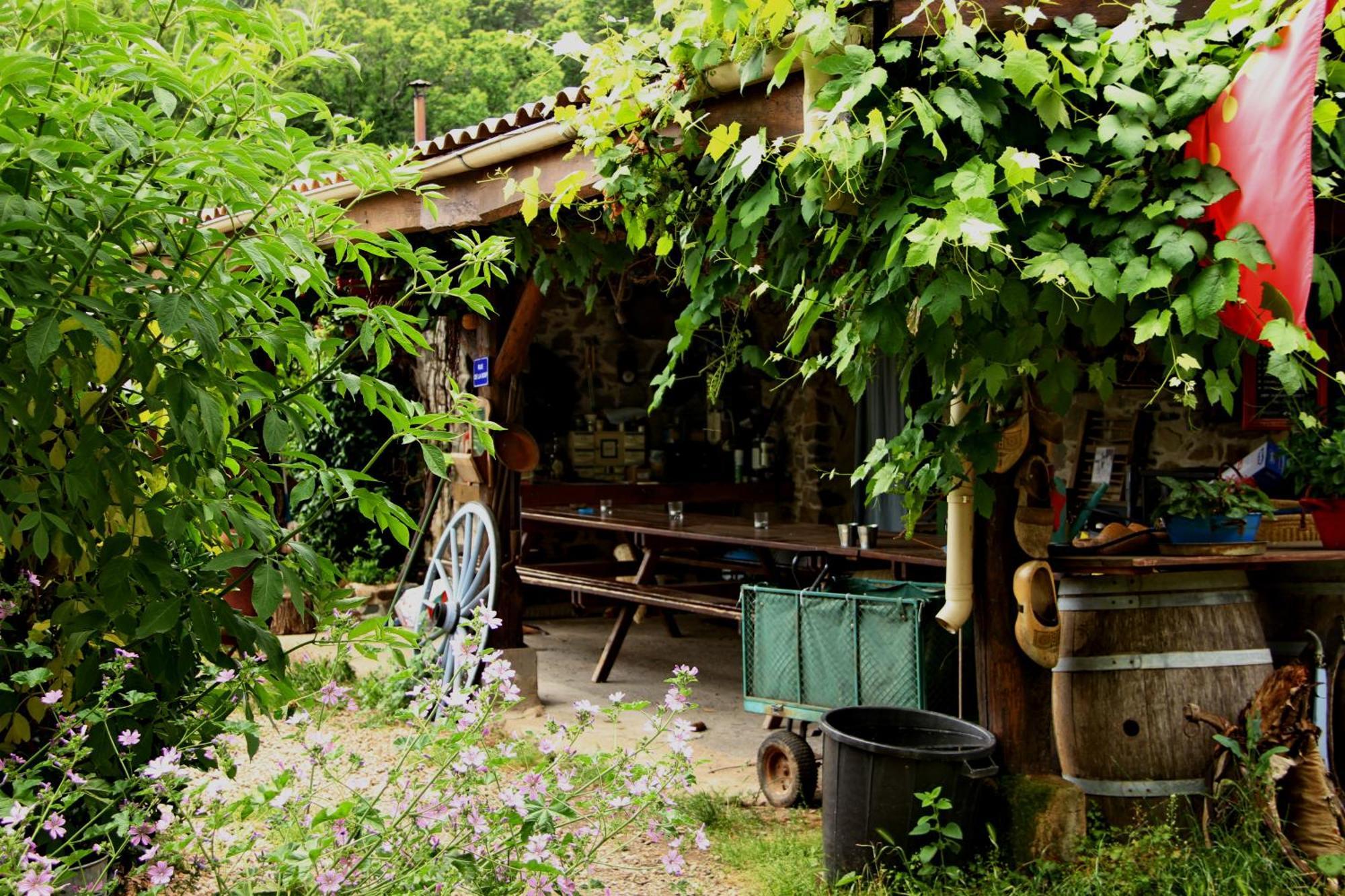 Ferme Les Therondels Saint-Pons-de-Thomieres Exterior foto
